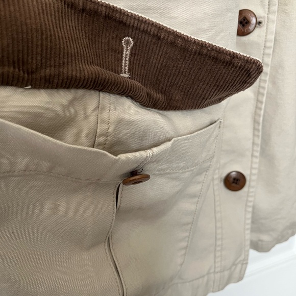 L.L. Bean Canvas Flannel-Lined 100% Cotton Corduroy Chore Coat Barn Jacket Sz 3X - Picture 6 of 11